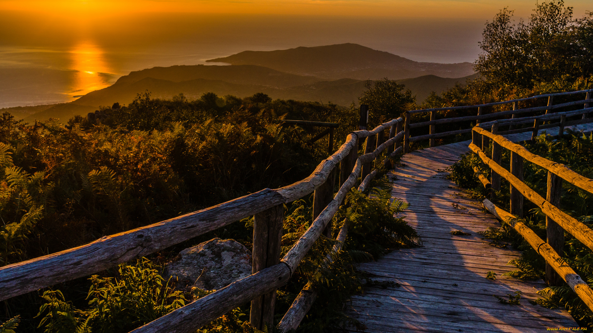 природа, дороги, тракт