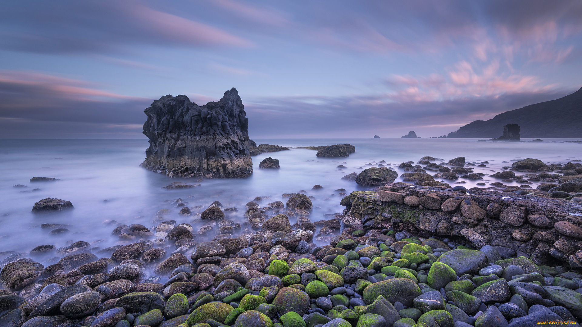 природа, побережье, берег, море