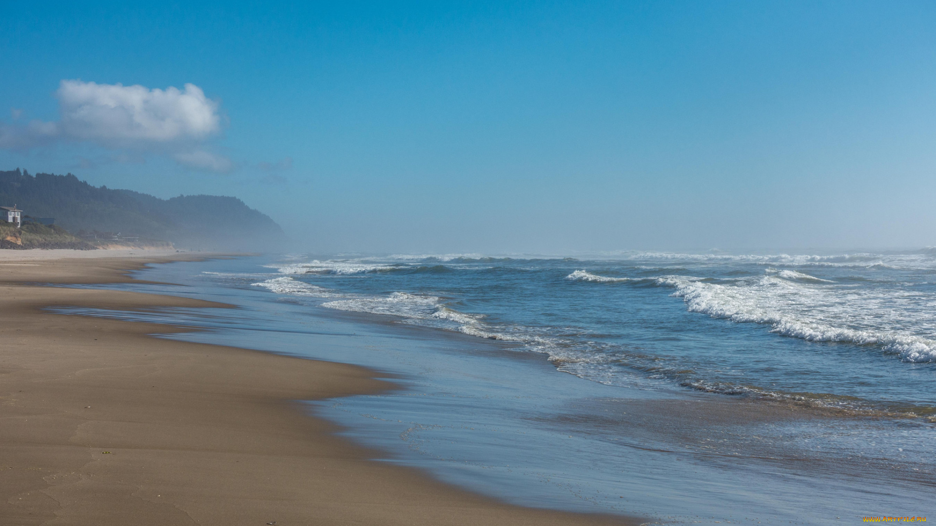 природа, побережье, берег, море