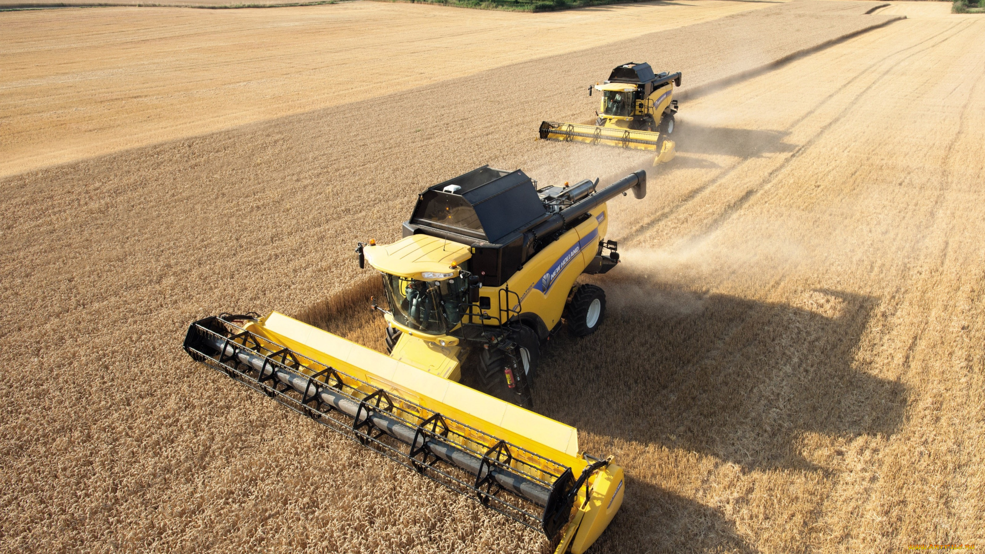 техника, комбайны, new, holland