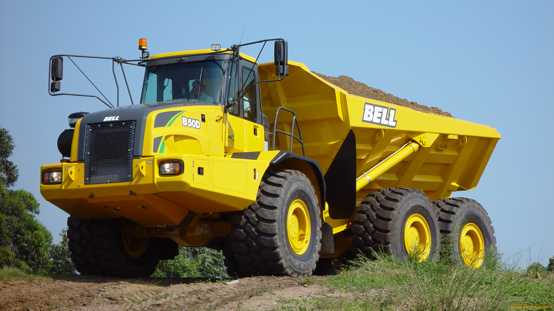 техника, строительная, техника, bell