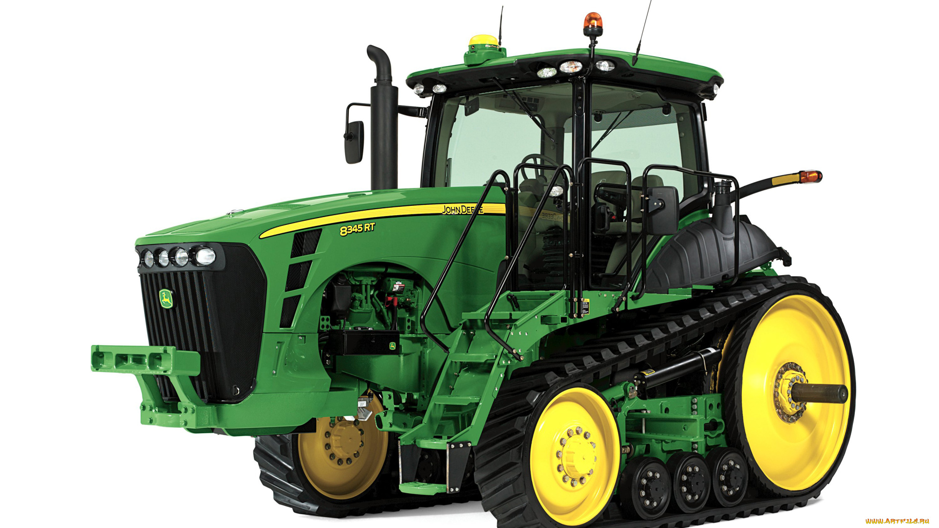 техника, тракторы, на, гусенецах, john, deere