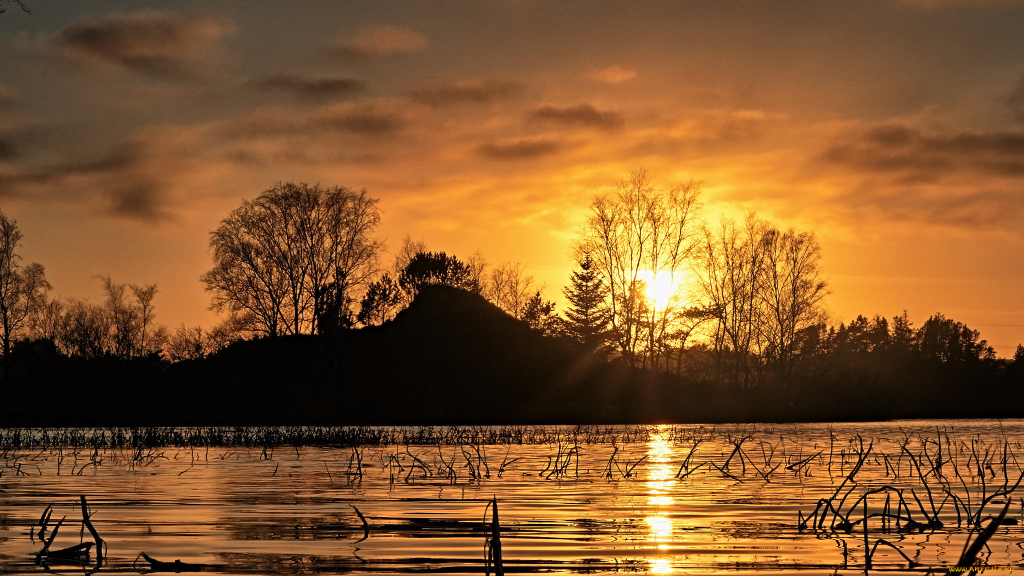 природа, восходы, закаты, рассвет
