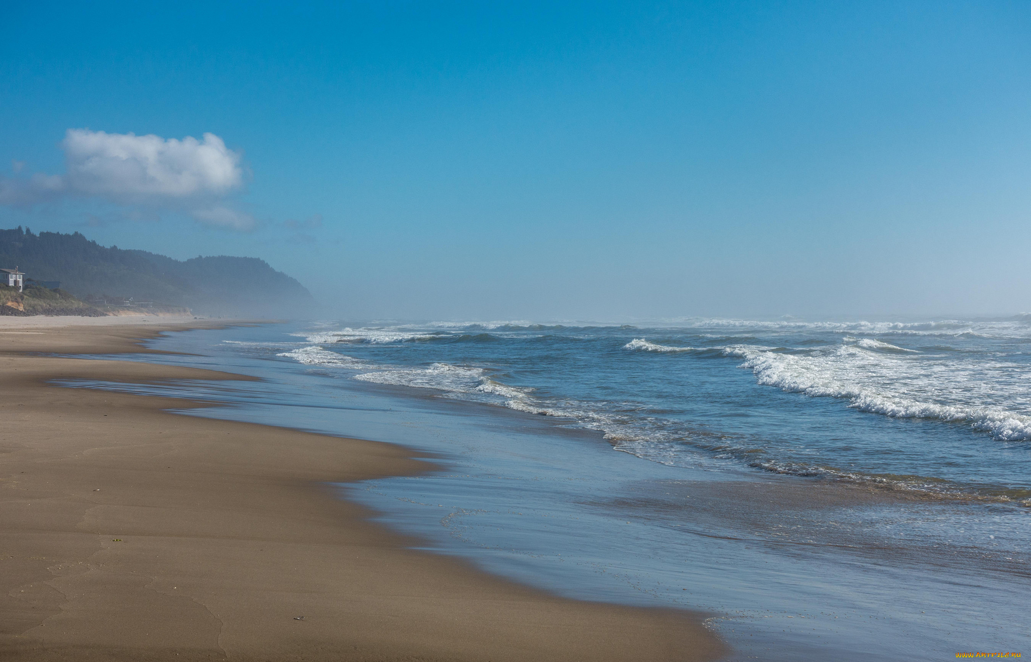 природа, побережье, берег, море