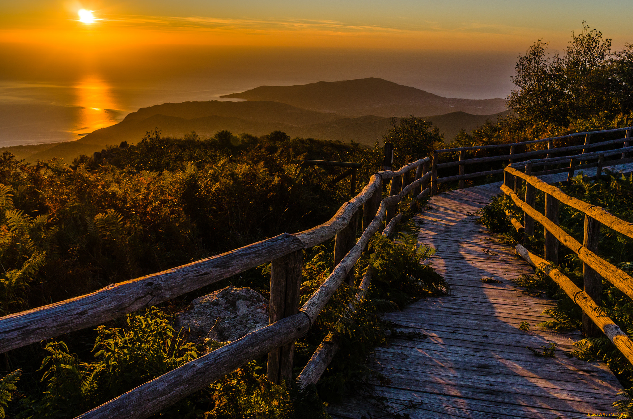 природа, дороги, тракт