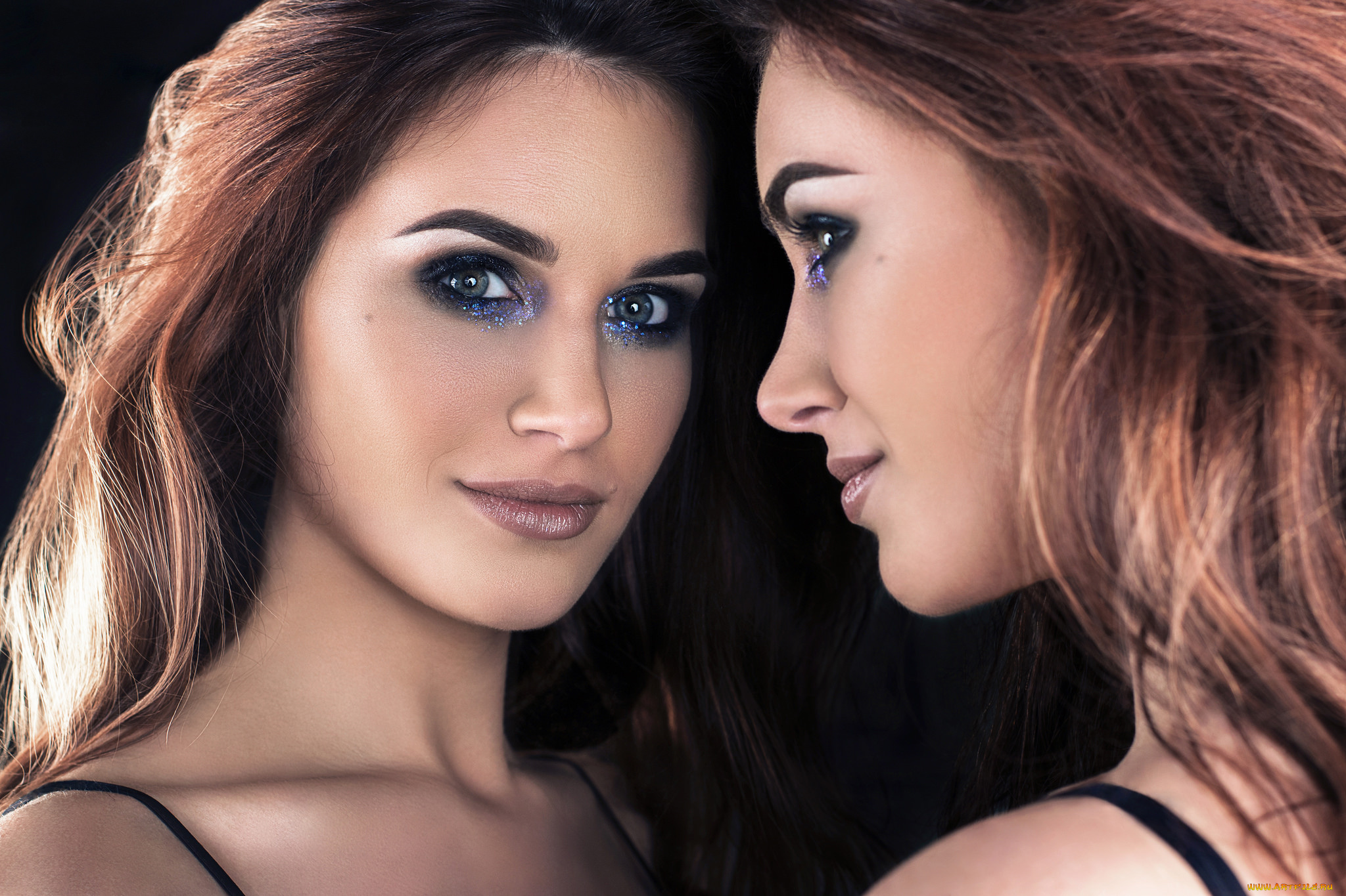 девушки, -unsort, , лица, , портреты, взгляд, лицо