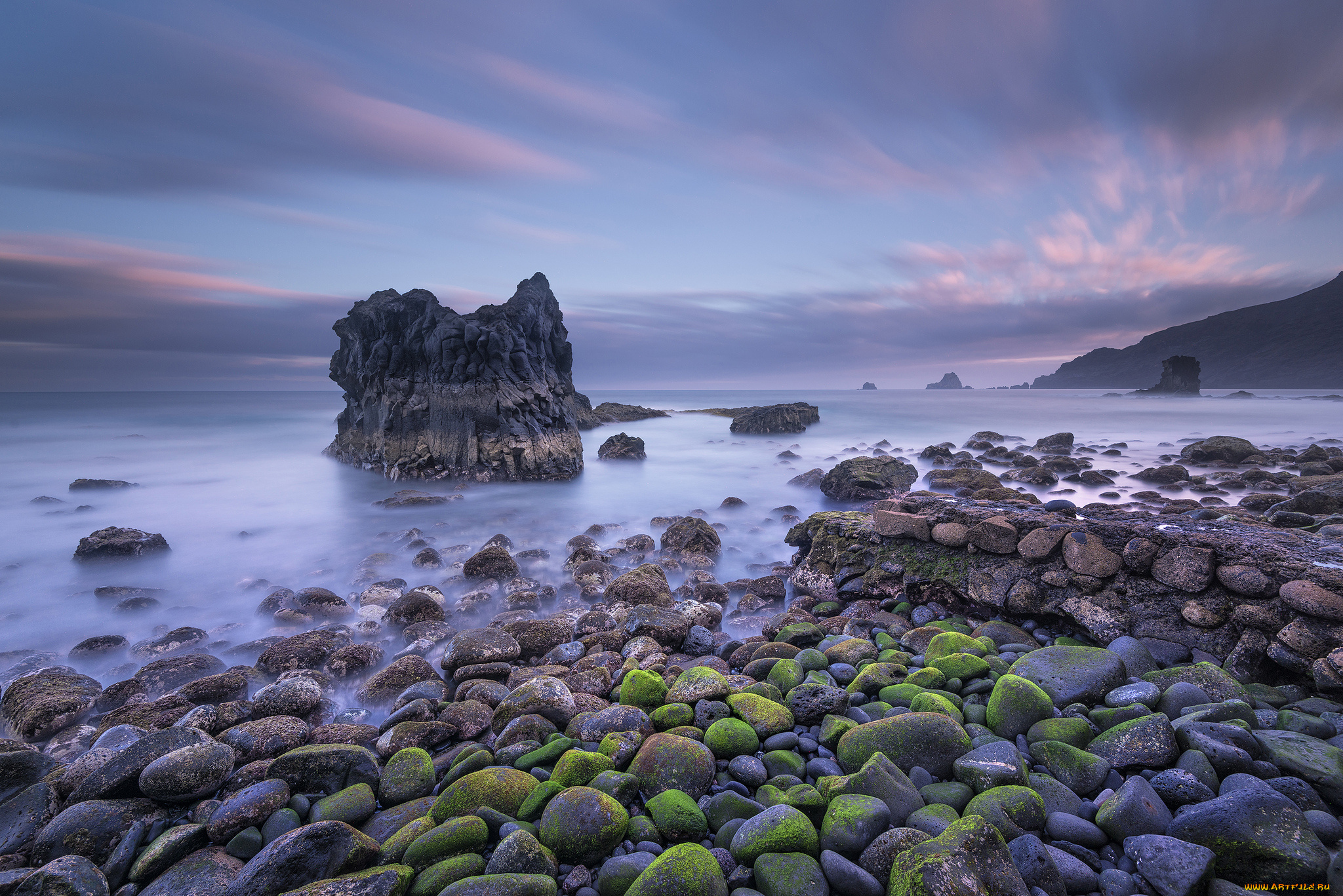 природа, побережье, берег, море