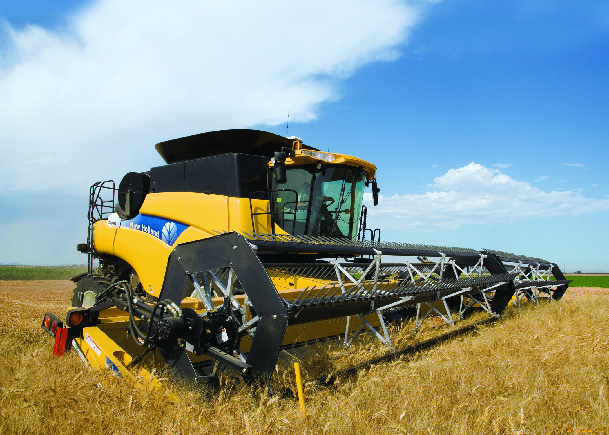 техника, комбайны, new, holland