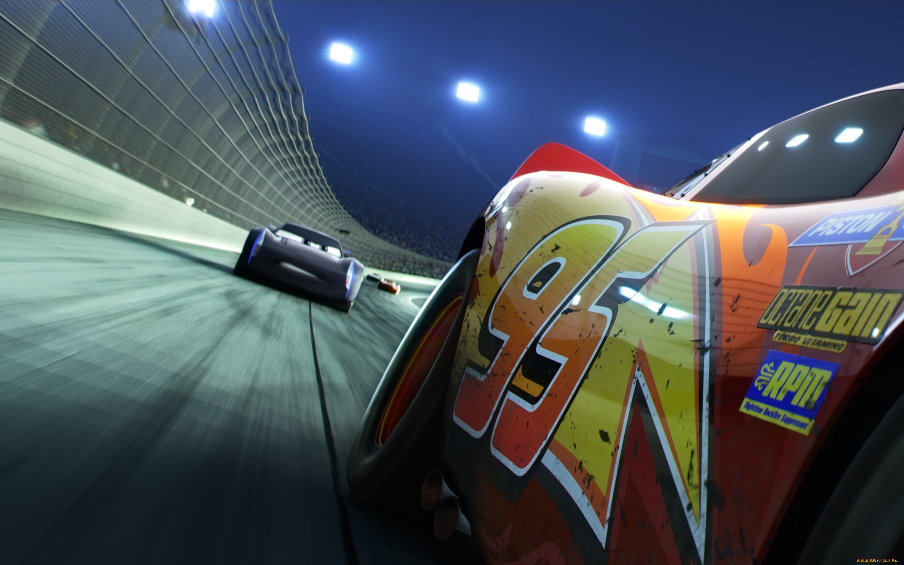 мультфильмы, cars, 3, animated, film, car, lightning, mcqueen, disney, cinema, cars, 3, movie, speed, race