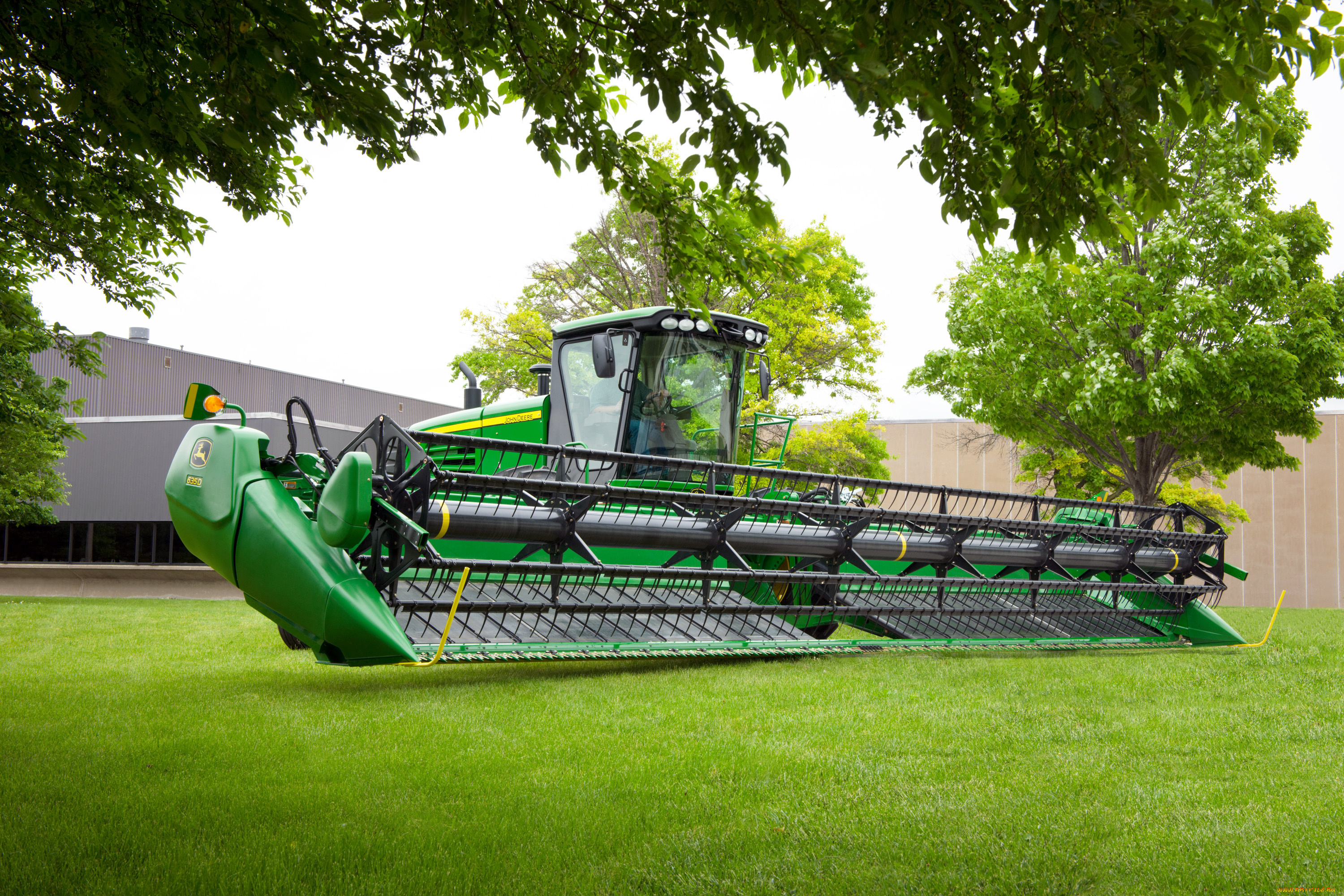 техника, комбайны, john, deere