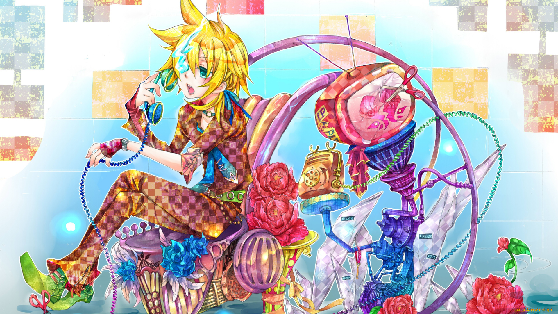 аниме, vocaloid, вокалоид