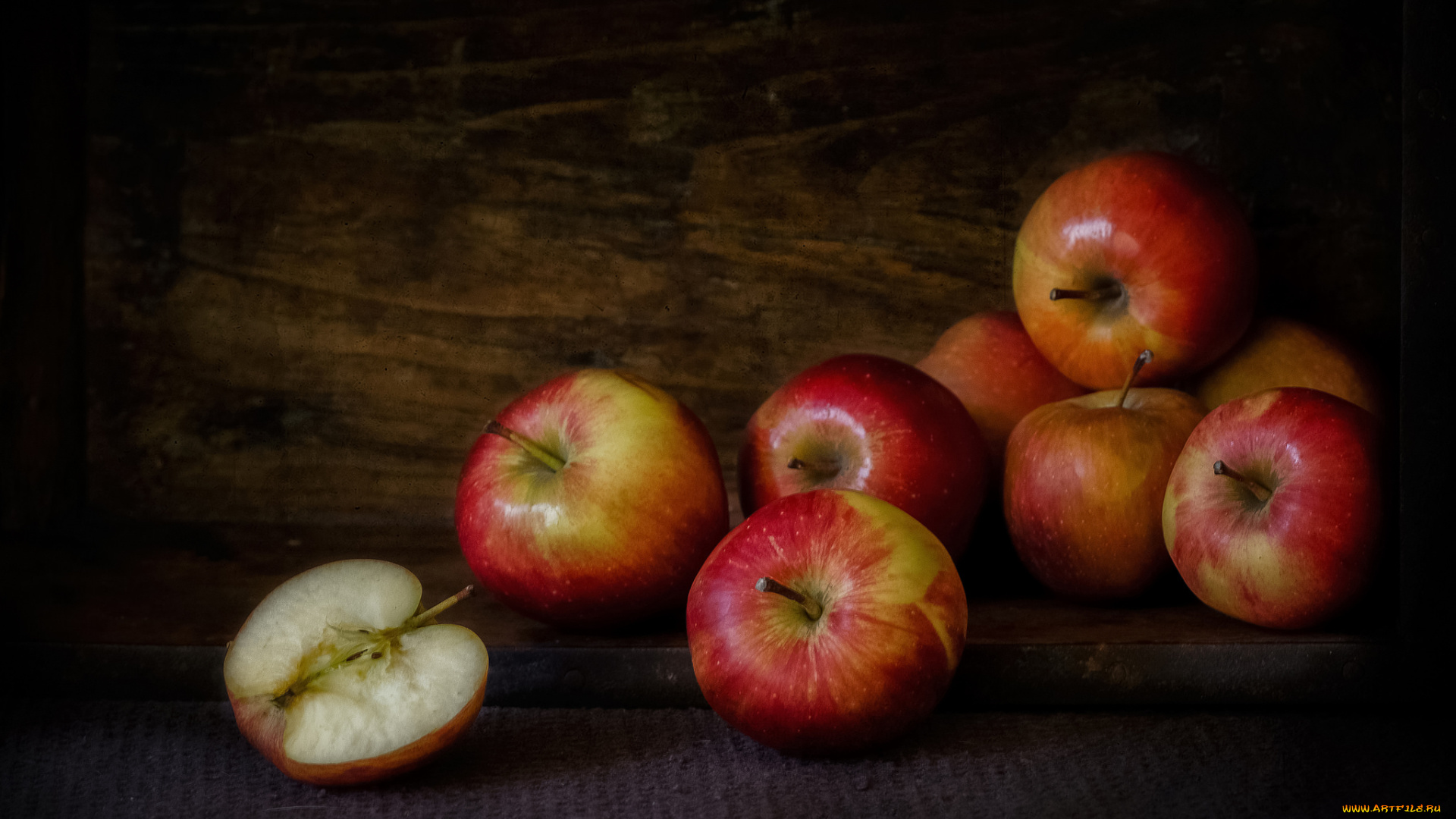 еда, Яблоки, снедь