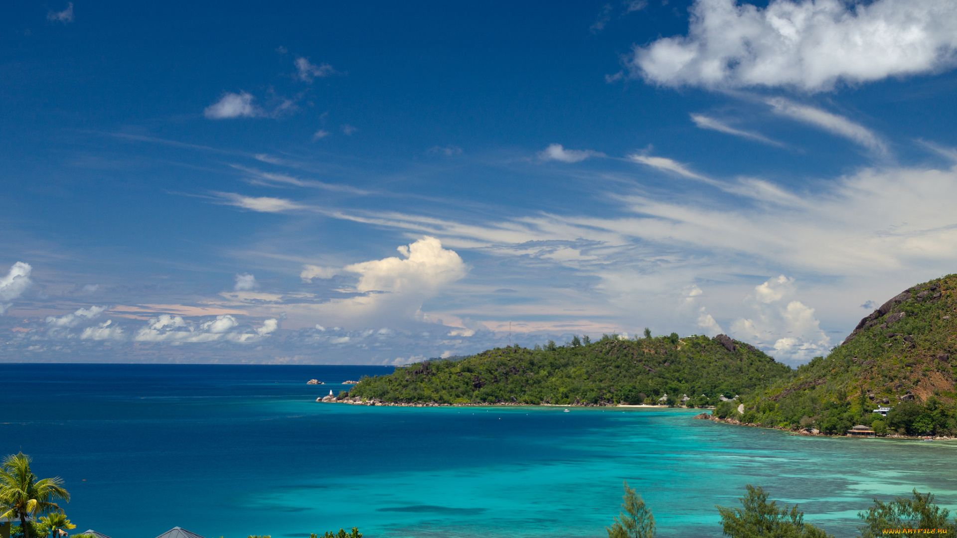 seychelles, природа, тропики, острова, океан