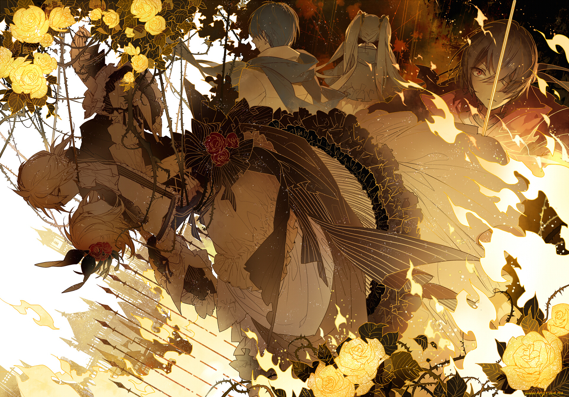 аниме, vocaloid, вокалоид