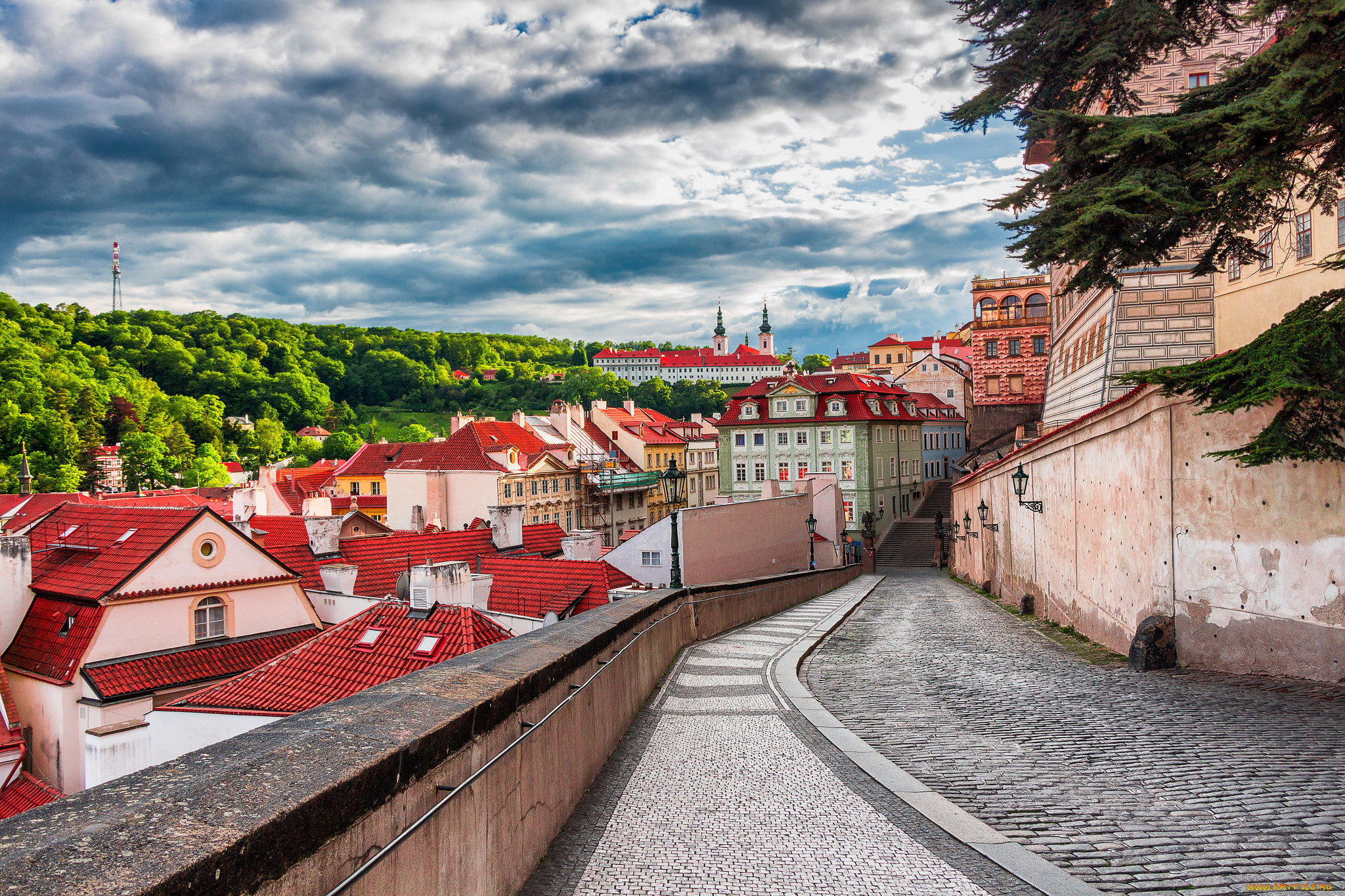 old, town, of, prague, города, прага, , Чехия, простор