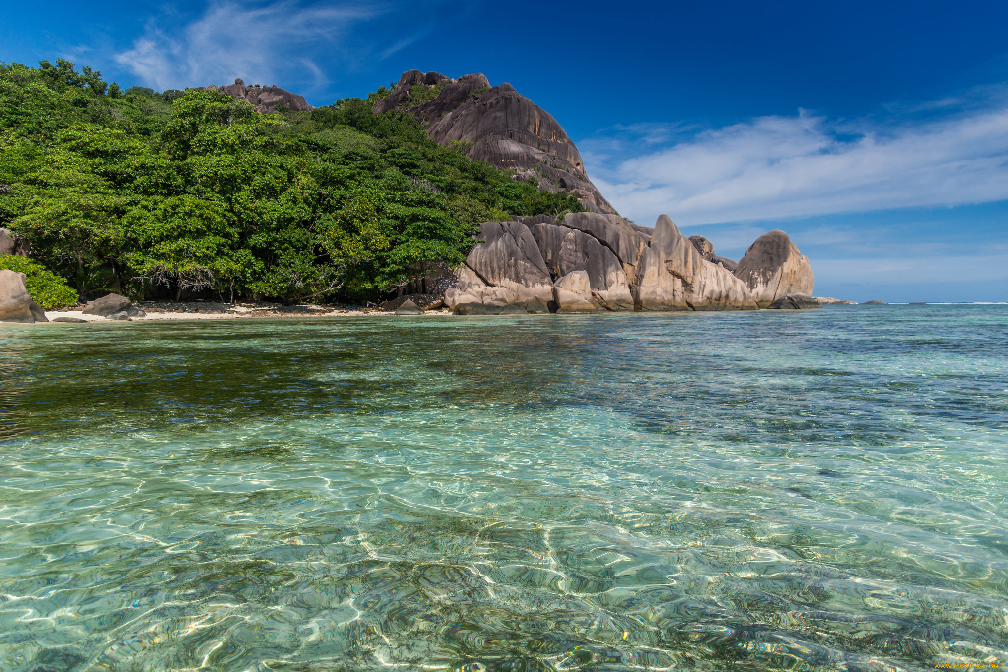 природа, побережье, простор