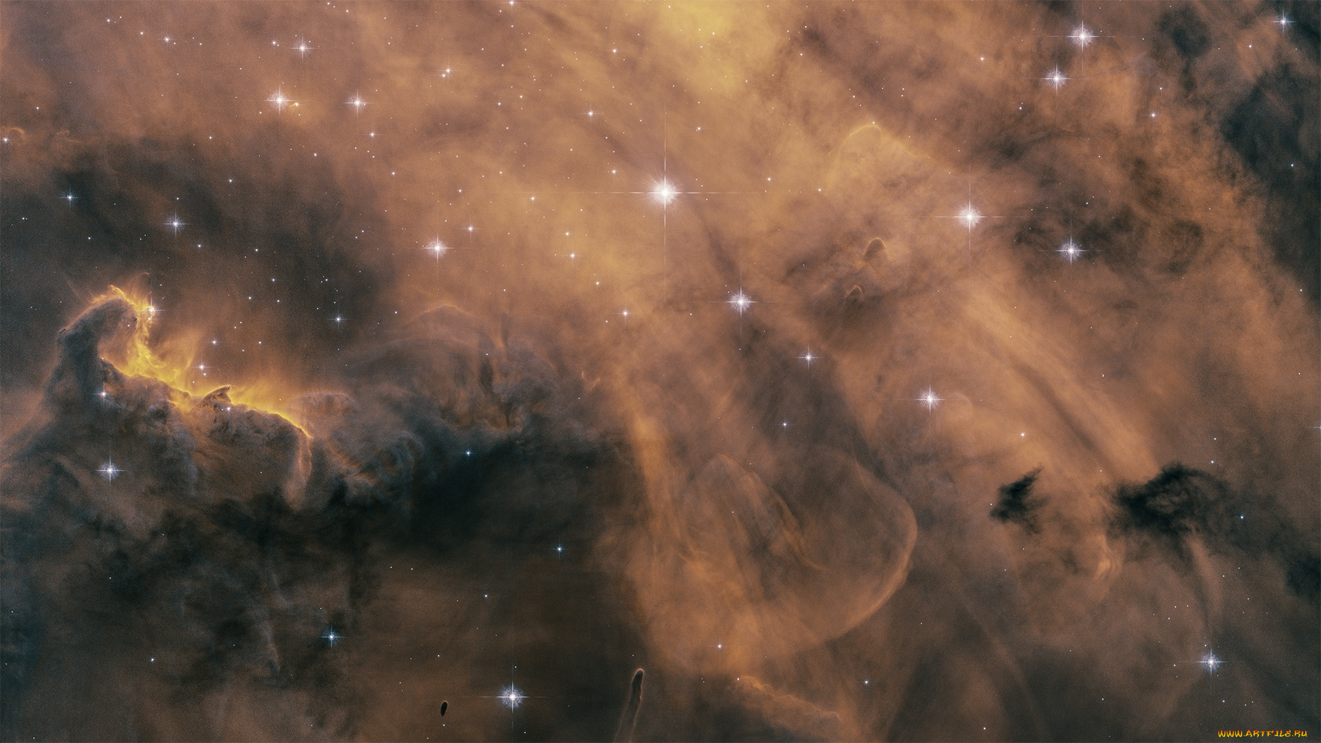 космос, галактики, туманности, туманность, лагуна