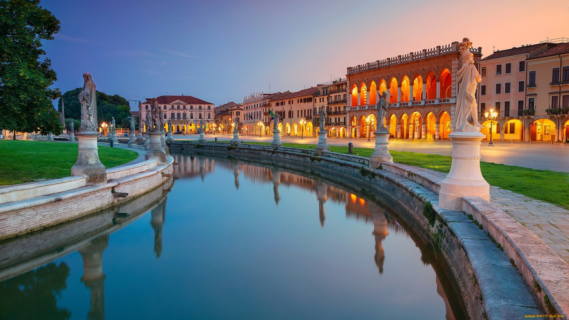 padua, italy, города, -, улицы, , площади, , набережные