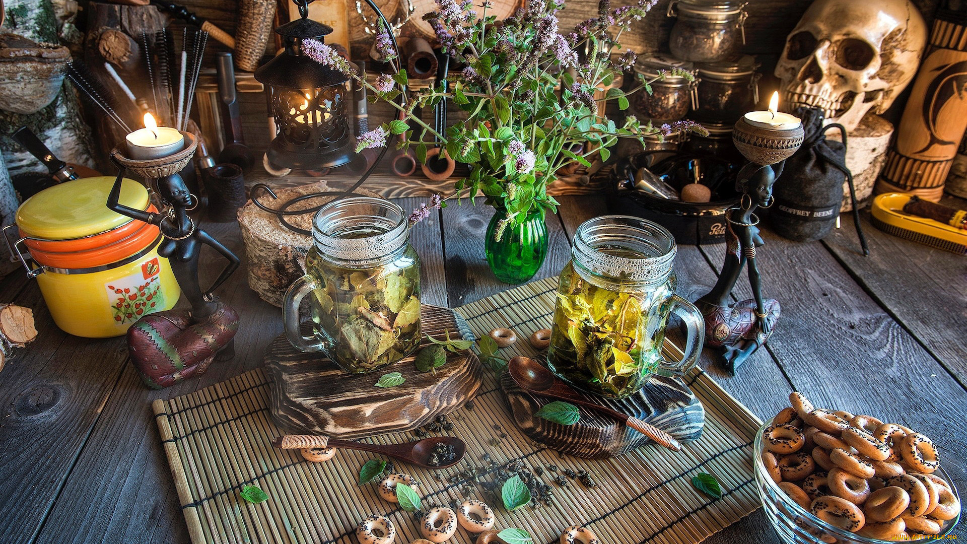 еда, напитки, , чай, чай, мятный