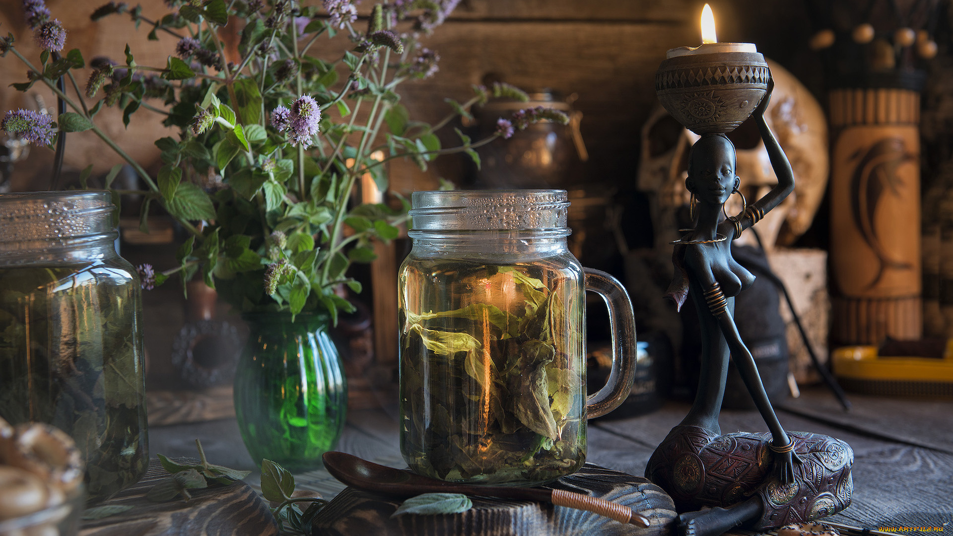 еда, напитки, , чай, чай, мятный