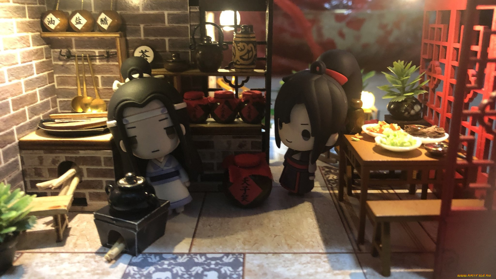 разное, игрушки, лань, ванцзы, вэй, усянь, куклы, дом