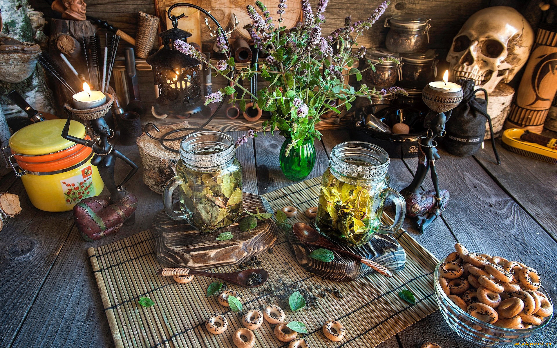 еда, напитки, , чай, чай, мятный