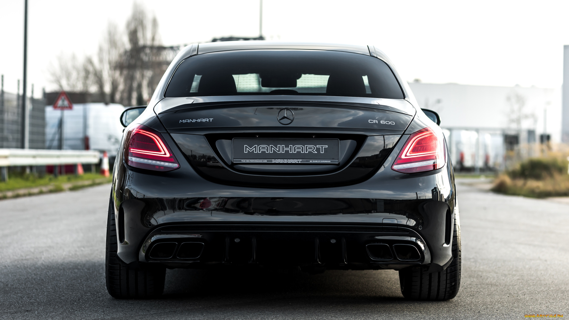 автомобили, mercedes-benz, mercedes, вид, сзади, amg, manhart, w205, 2023, cr, 600, mercedes-amg, c, 63, s