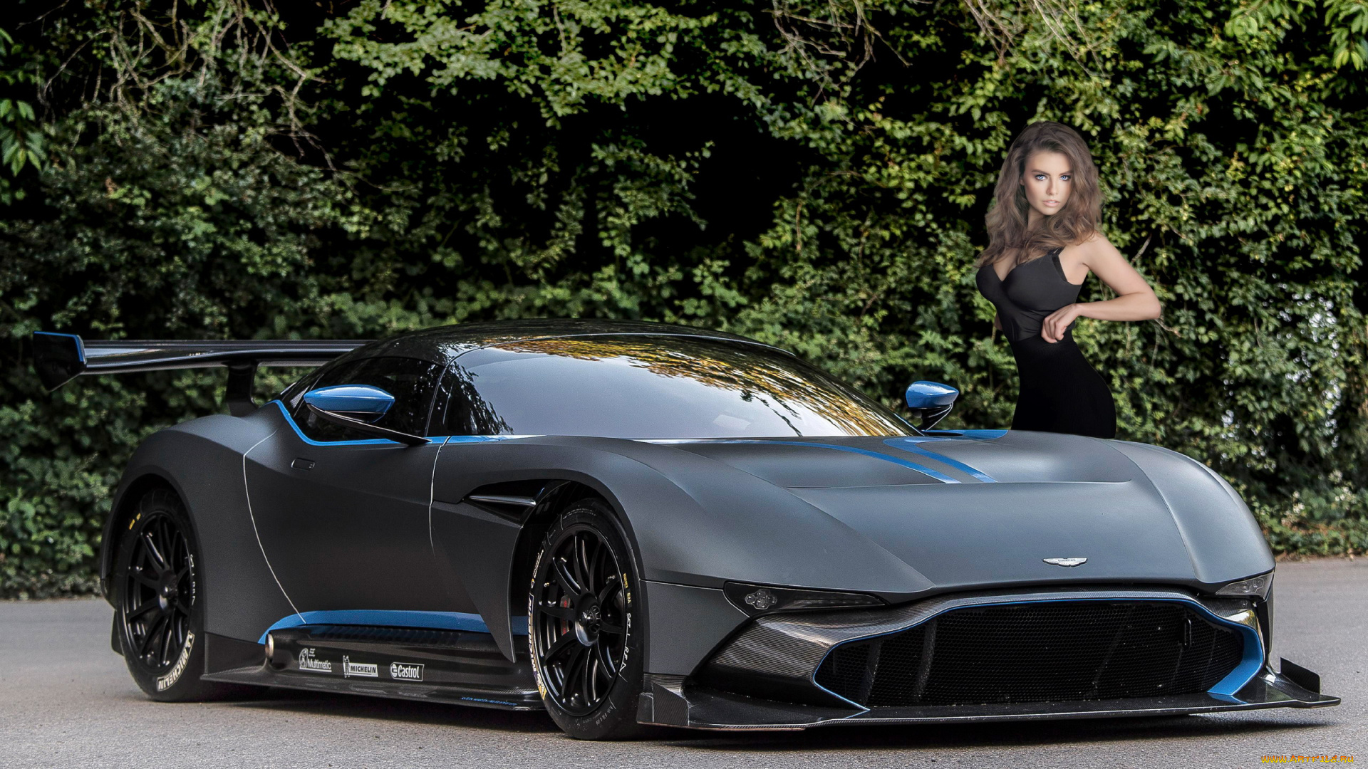 aston, martin, vulcan, автомобили, -авто, с, девушками, aston, martin, vulcan