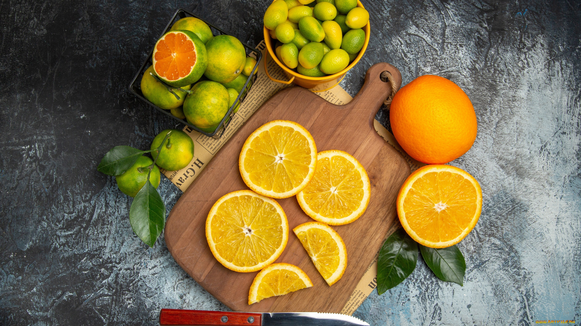 еда, цитрусы, апельсины