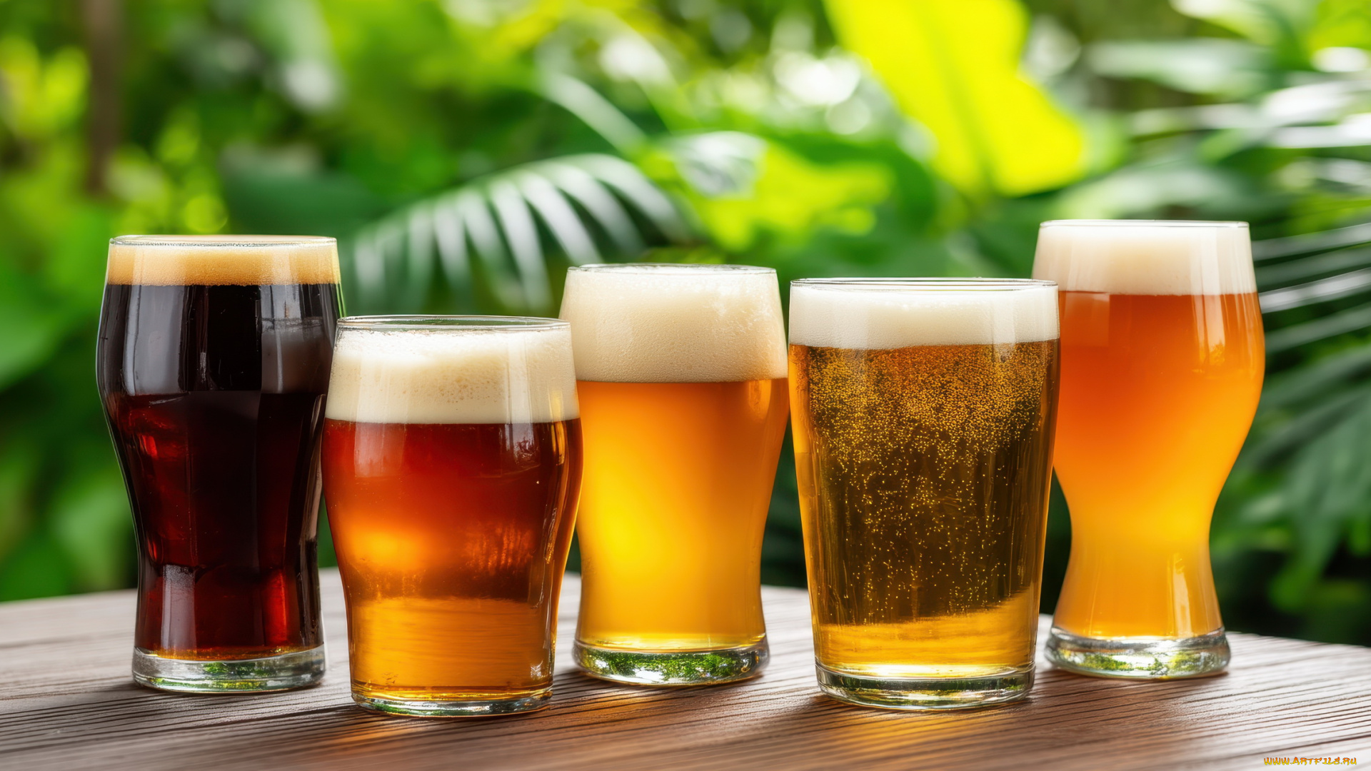 3д, графика, еда-, food, бокалы, пиво