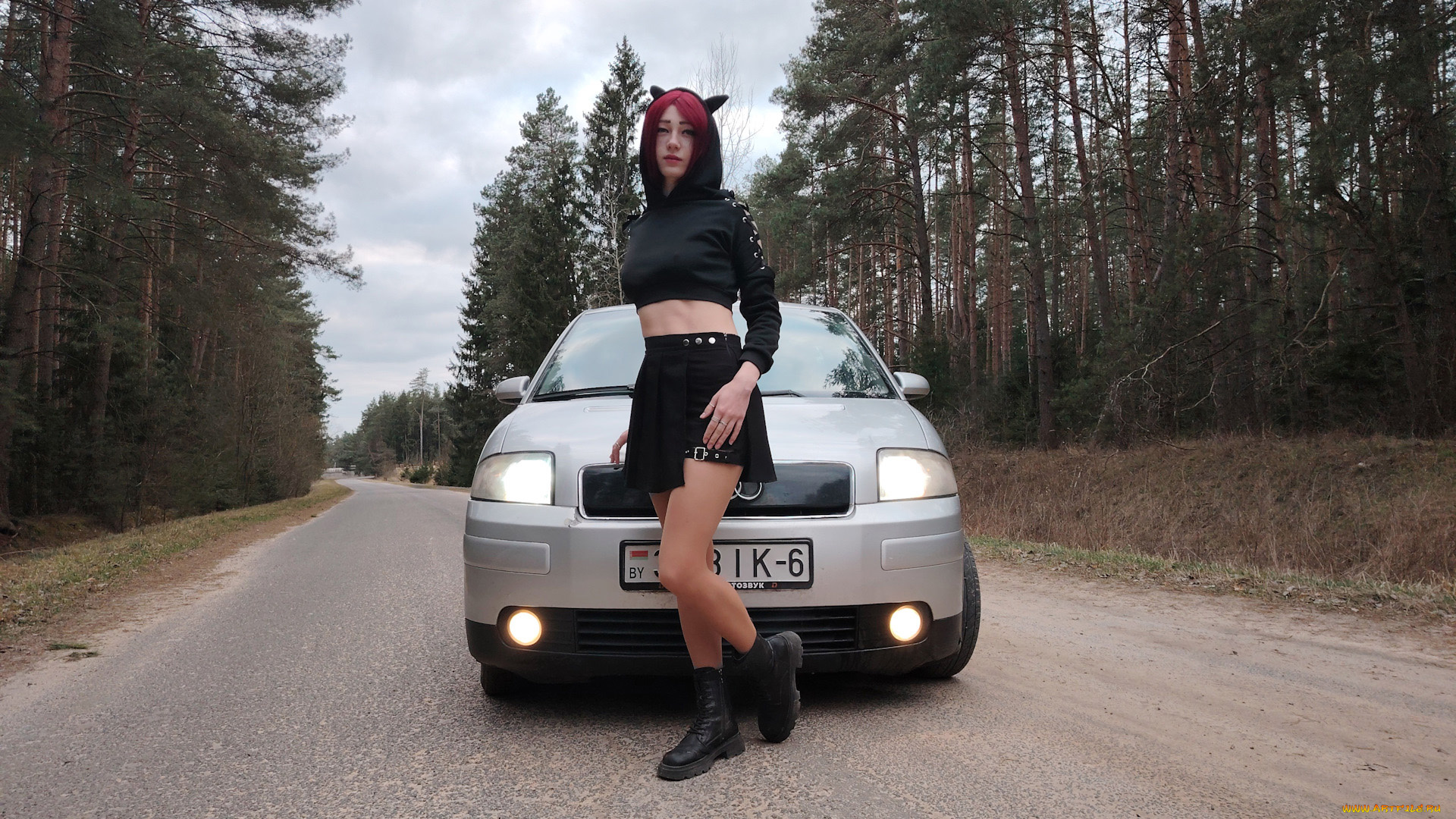 автомобили, -авто, с, девушками, девушка, авто