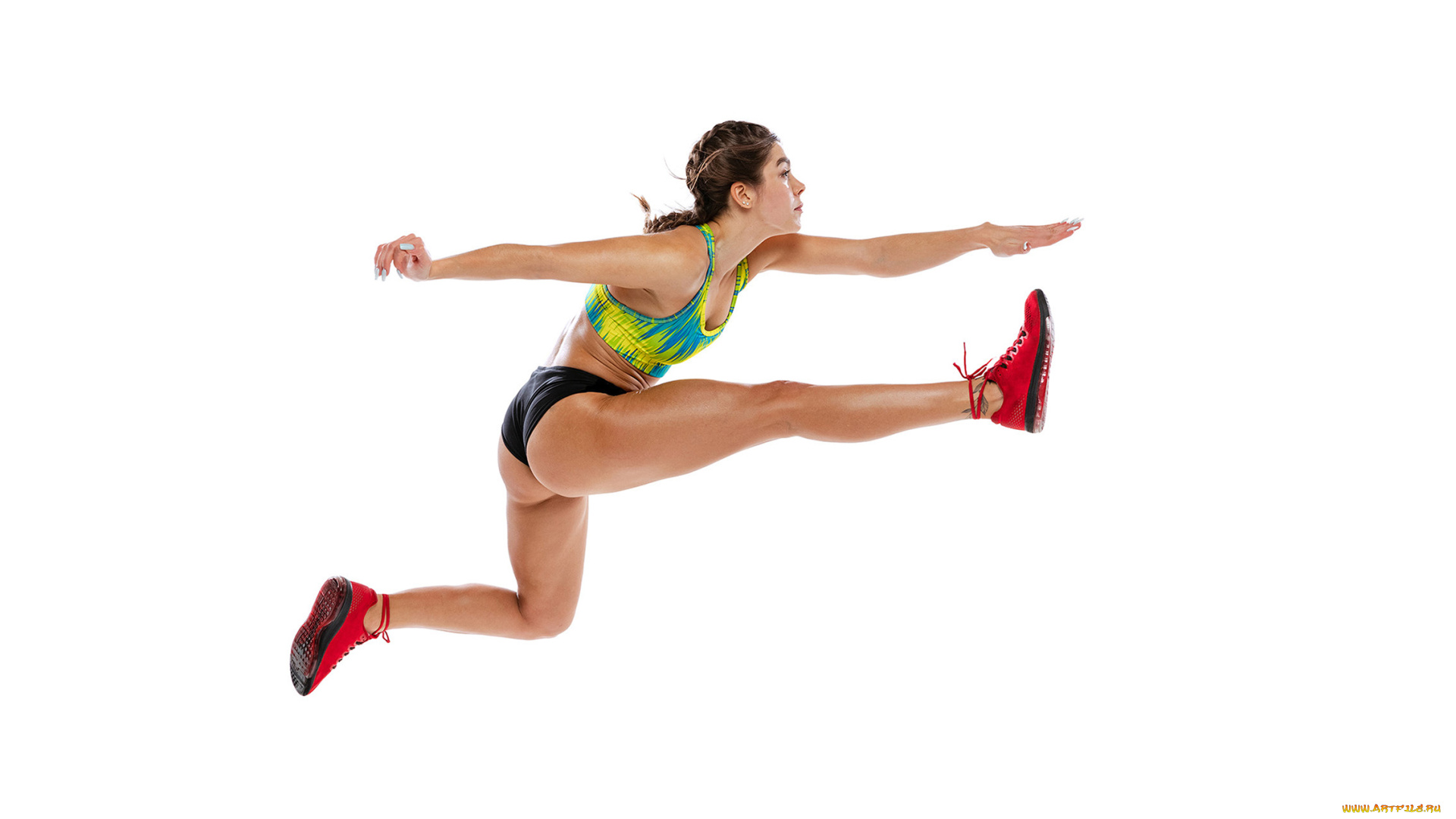 спорт, лёгкая, атлетика, красивая, девушка