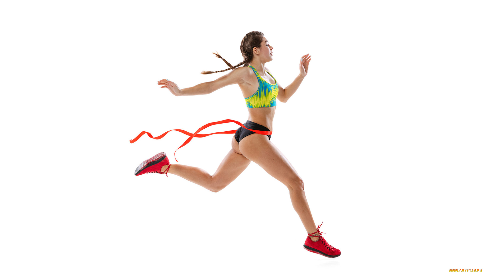 спорт, лёгкая, атлетика, красивая, девушка