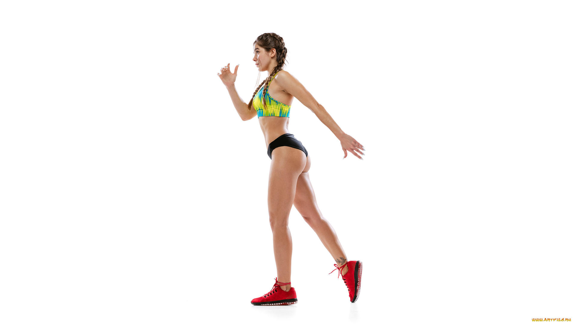 спорт, лёгкая, атлетика, красивая, девушка