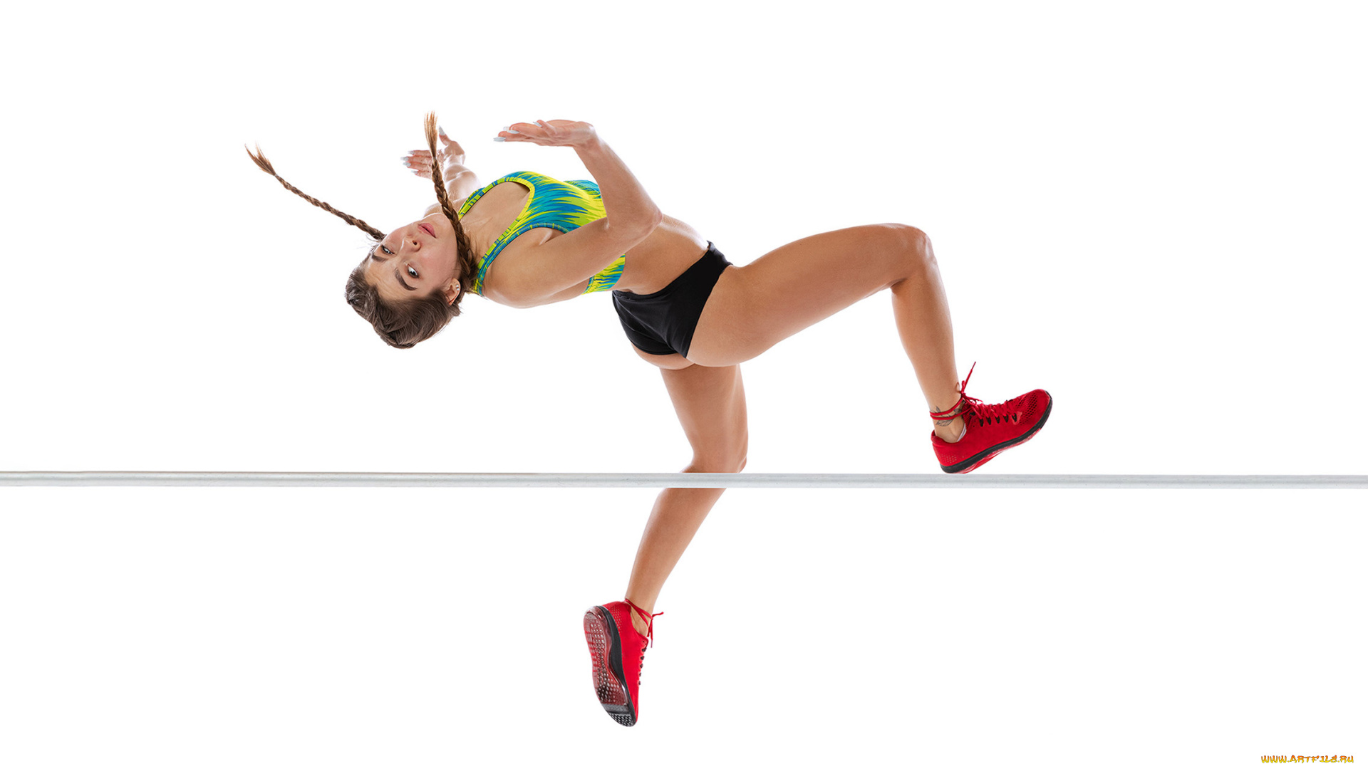 спорт, лёгкая, атлетика, красивая, девушка