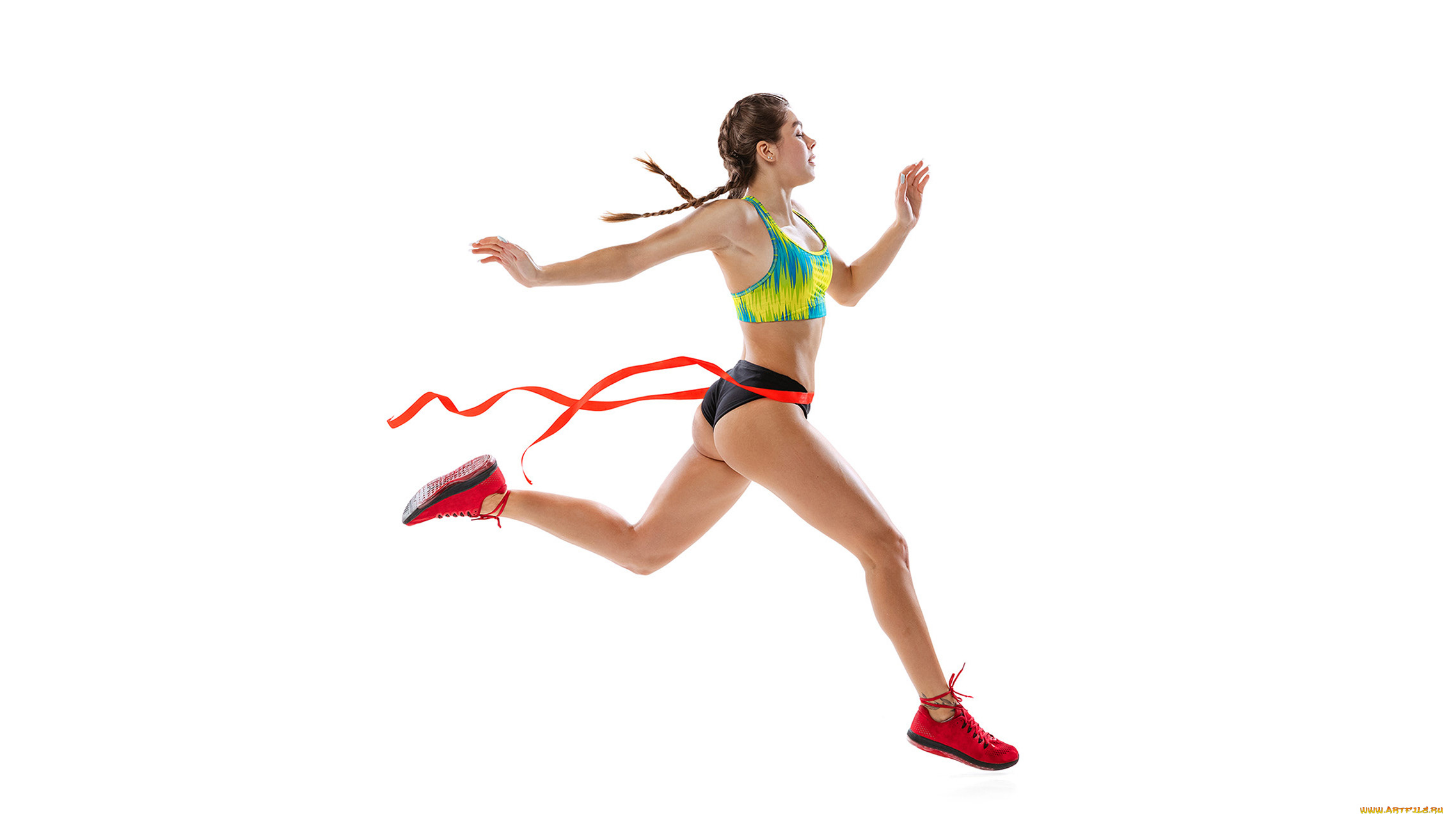 спорт, лёгкая, атлетика, красивая, девушка