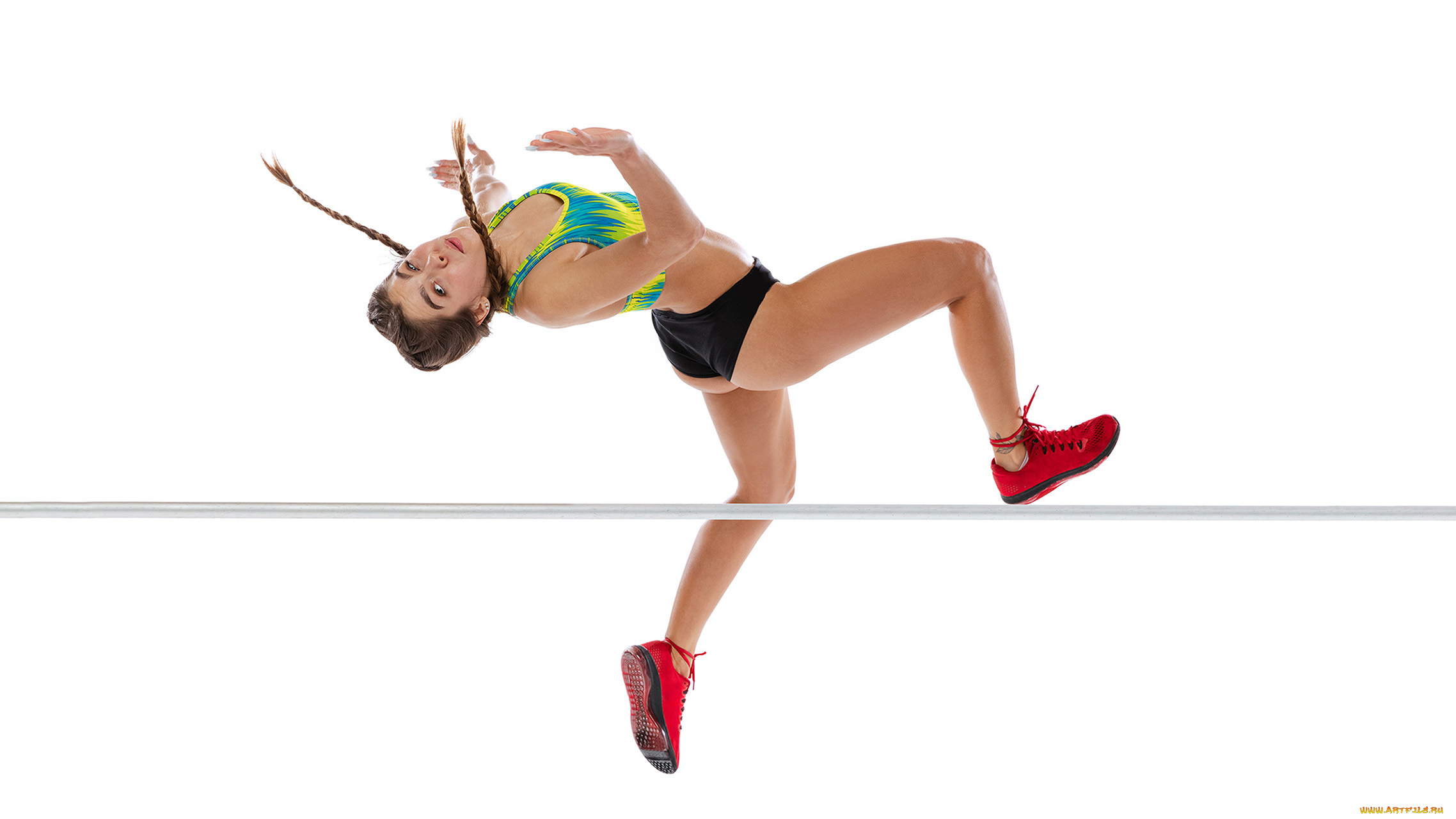 спорт, лёгкая, атлетика, красивая, девушка