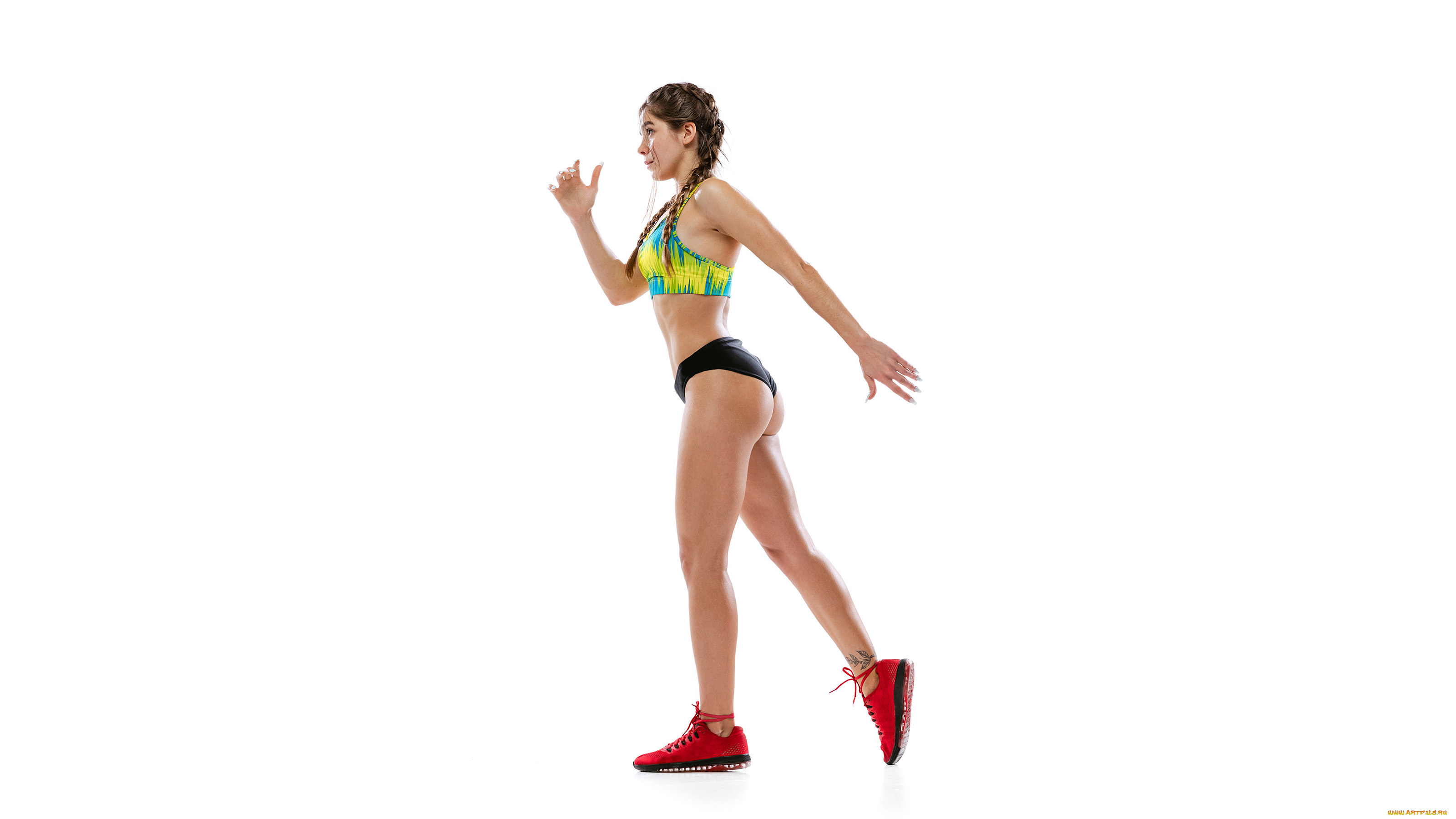 спорт, лёгкая, атлетика, красивая, девушка