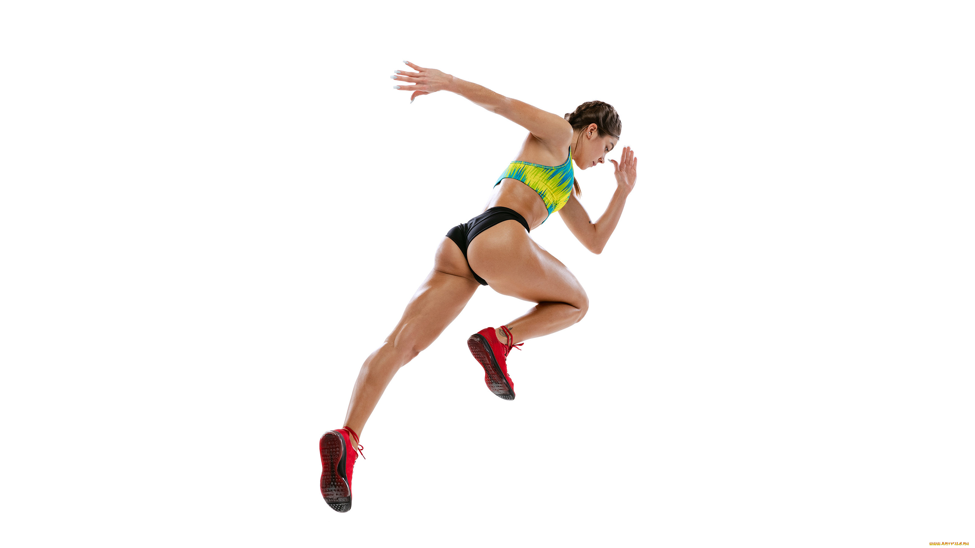 спорт, лёгкая, атлетика, красивая, девушка