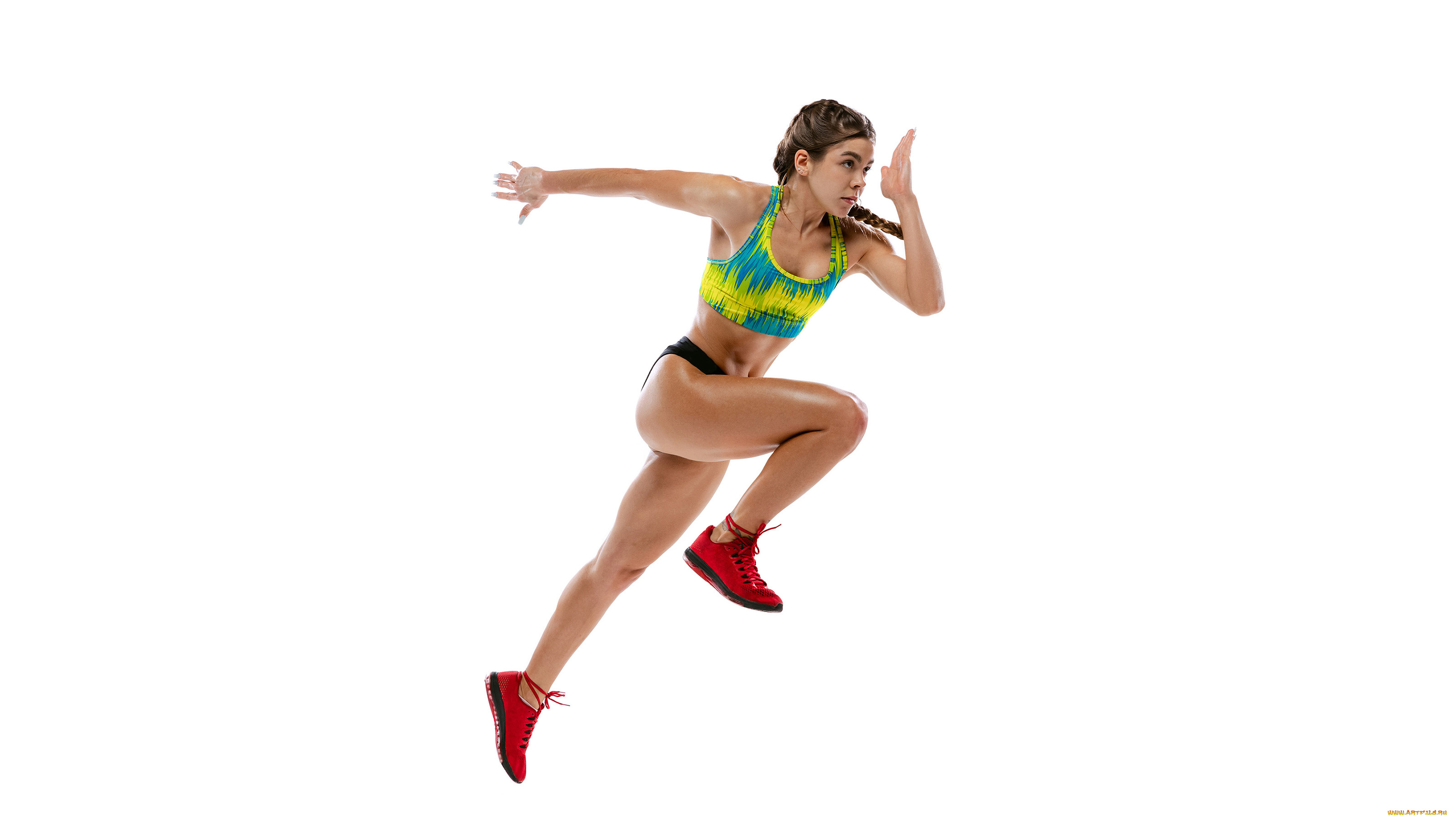 спорт, лёгкая, атлетика, красивая, девушка