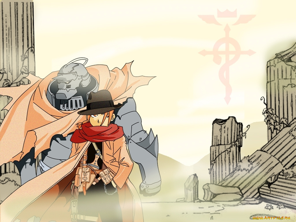 аниме, fullmetal, alchemist