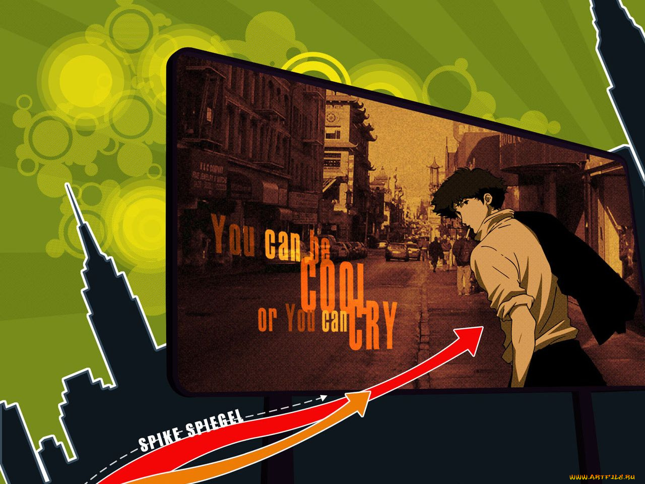 аниме, cowboy, bebop