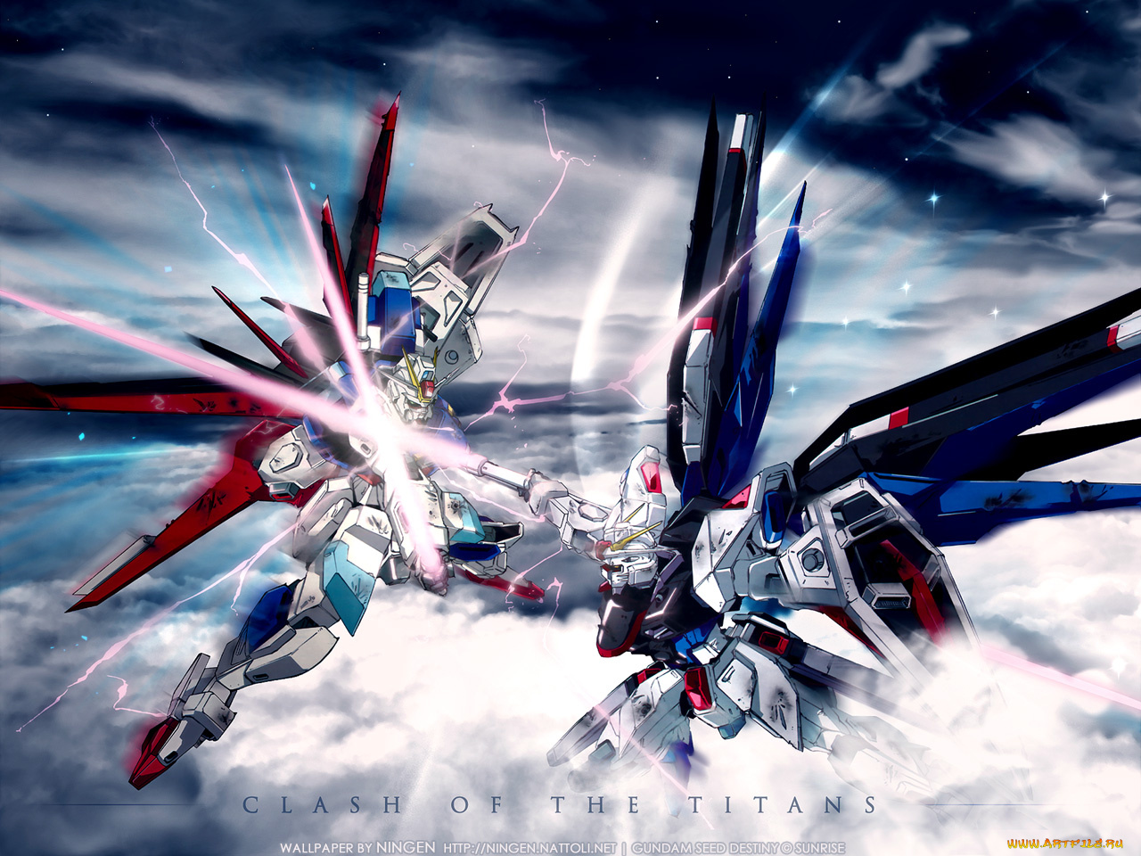 аниме, gundam, seed