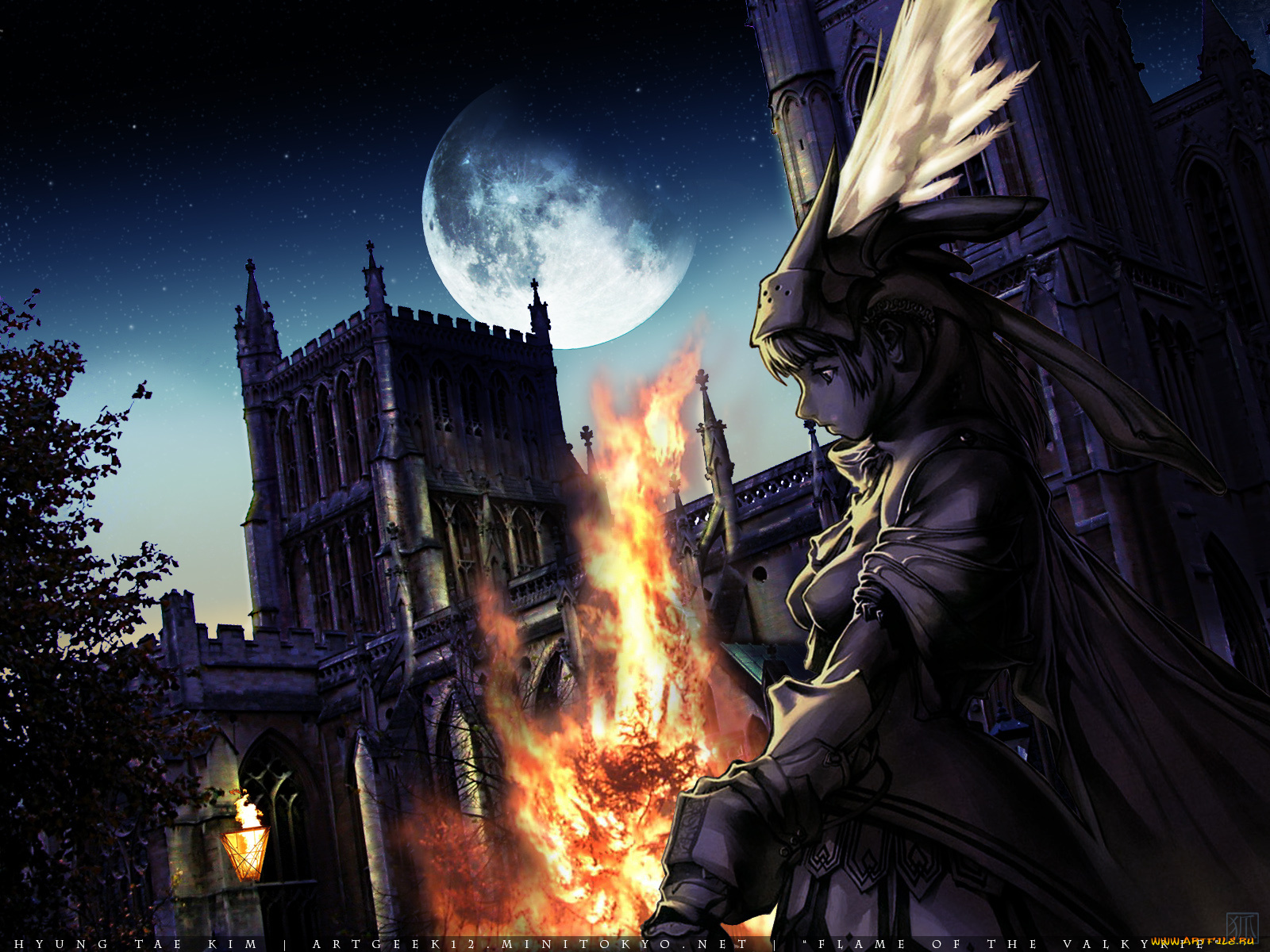 аниме, weapon, blood, technology