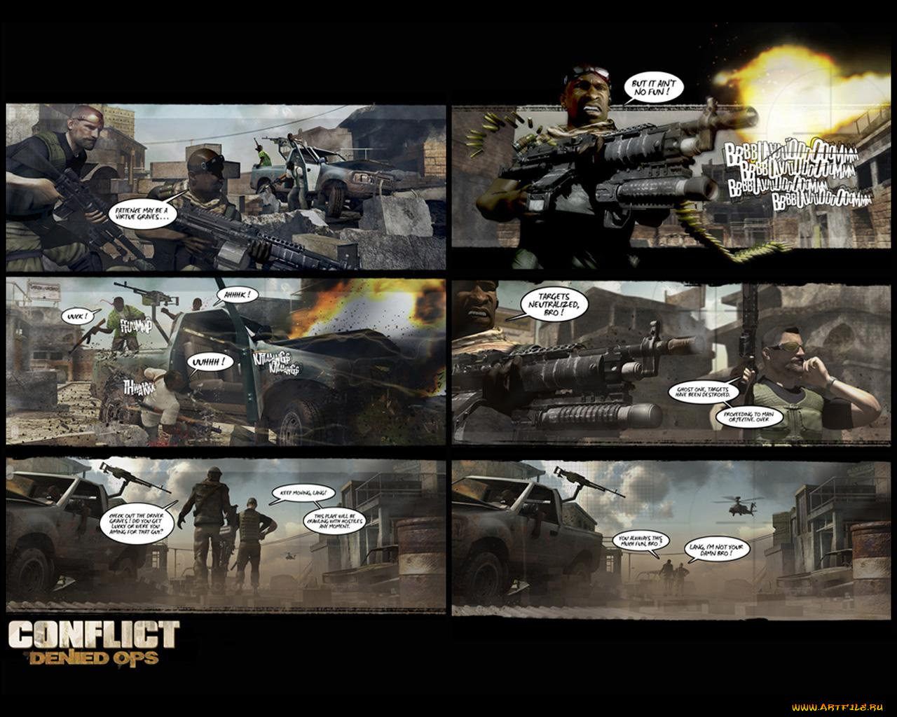 conflict, denied, ops, видео, игры