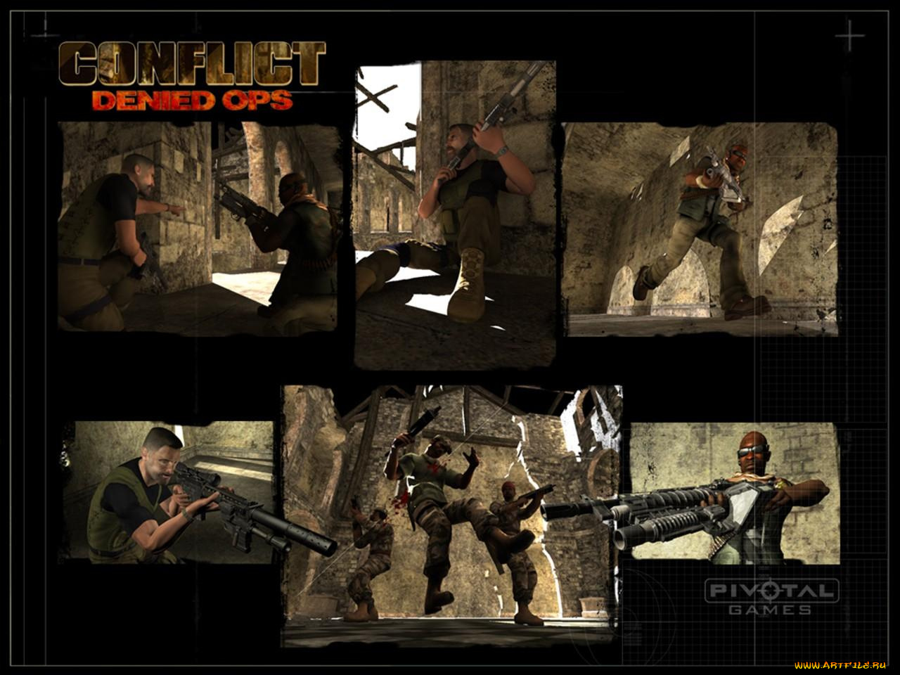 conflict, denied, ops, видео, игры