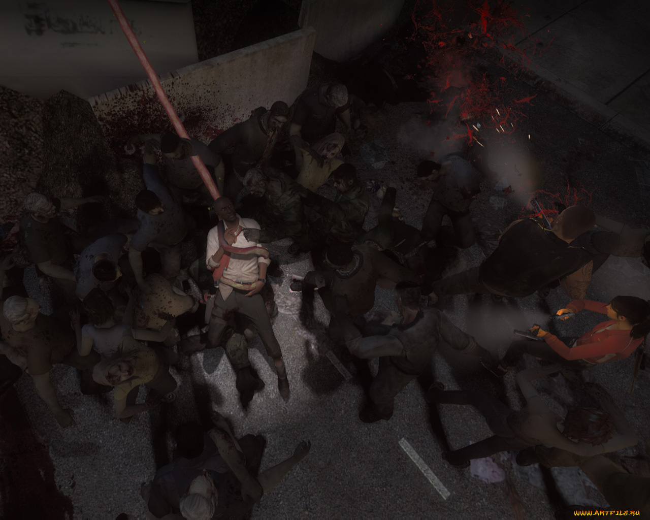 left, dead, видео, игры