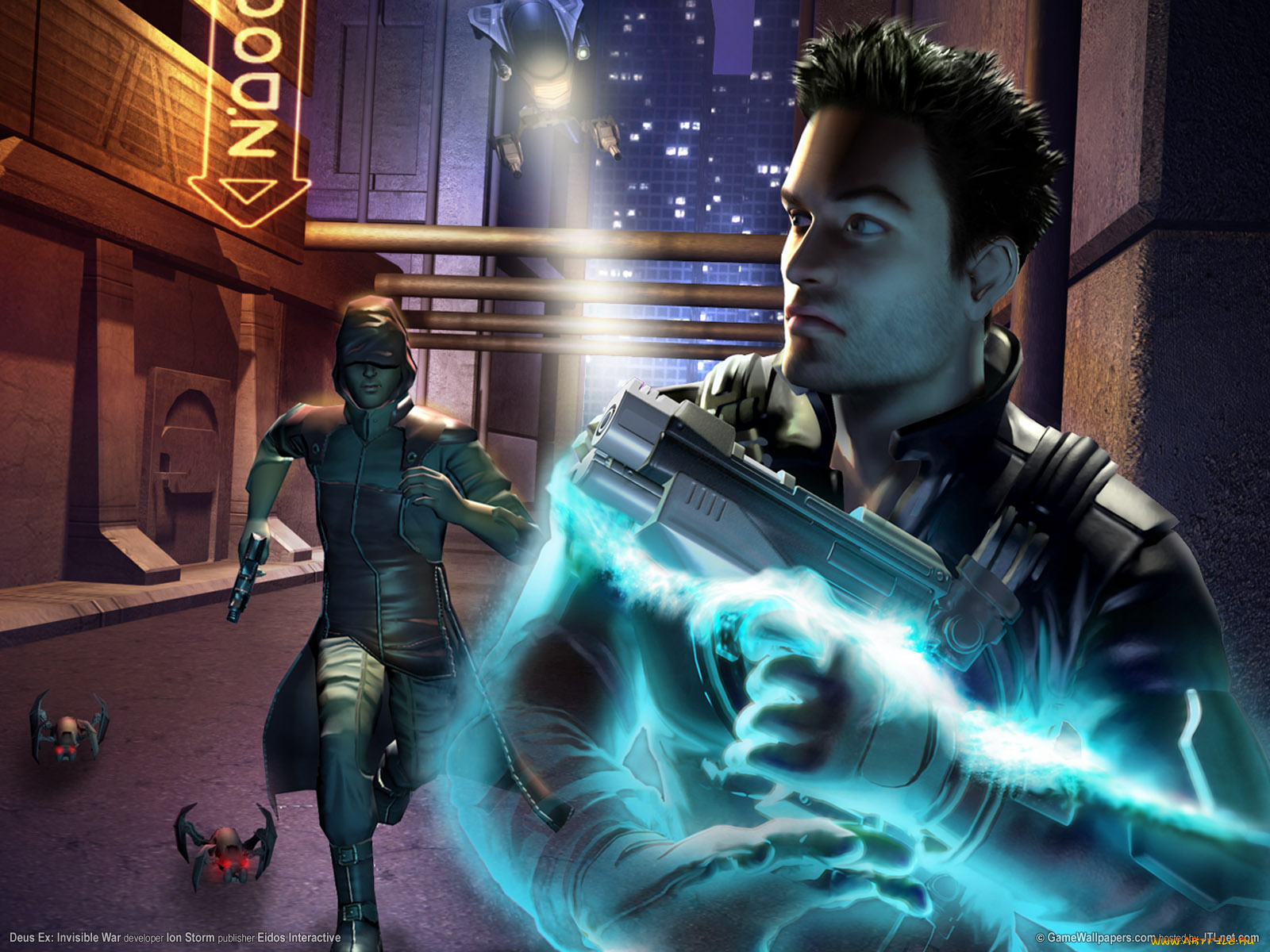 видео, игры, deus, ex, invisible, war