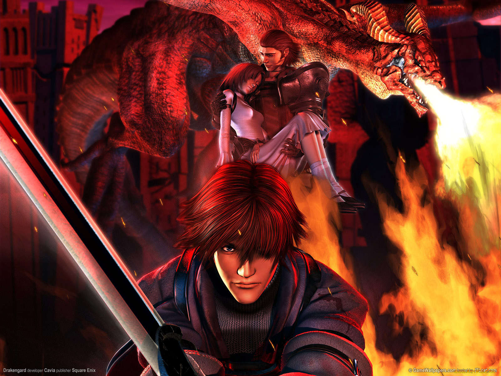 видео, игры, drakengard