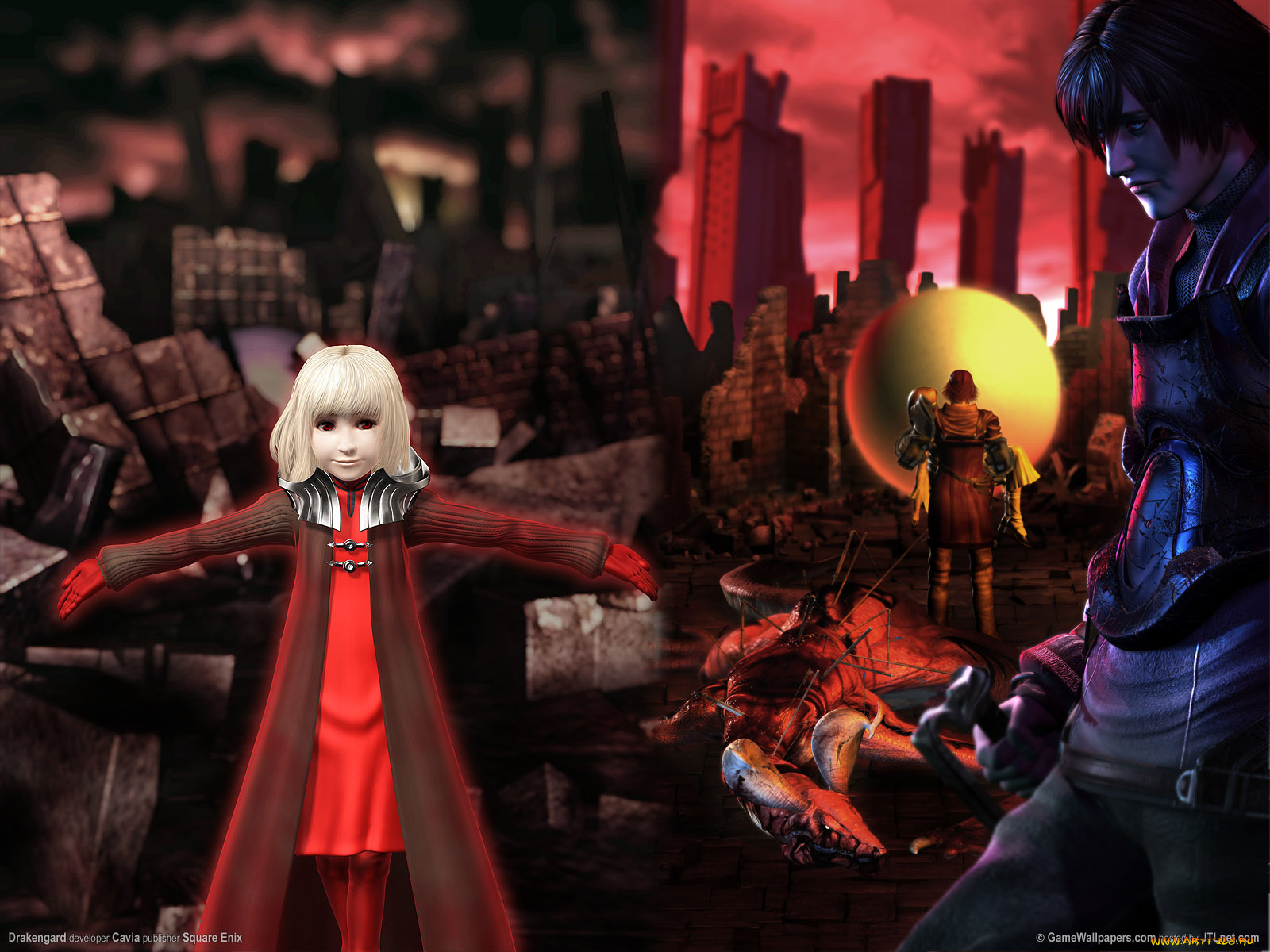 видео, игры, drakengard